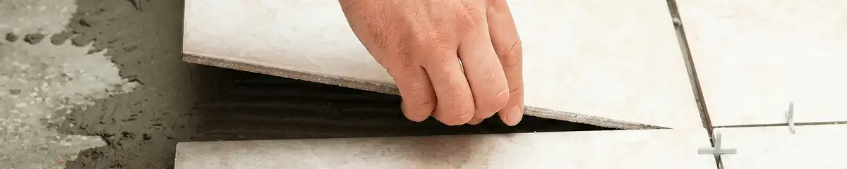 Professional installing ceramic tile floors in Boulder, CO