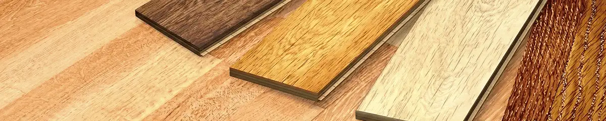 Cork floor boards close-up in Boulder, CO